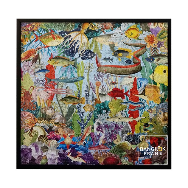 จิ๊กซอว์-jigsaw frame-กรอบใส่จิ๊กซอว์-กรอบรูปจิ๊กซอว์